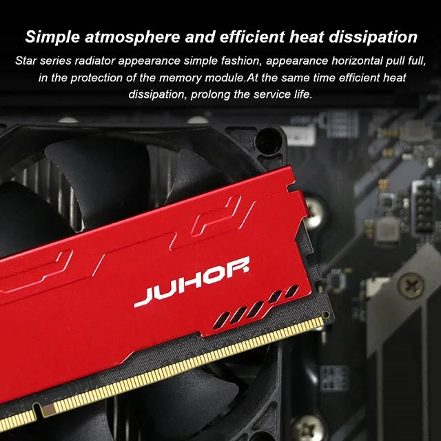 JUHOR 8GB DDR4 3200MHz ECC Desktop Computer Memory PC RAM with 3-Year Warranty in Stock