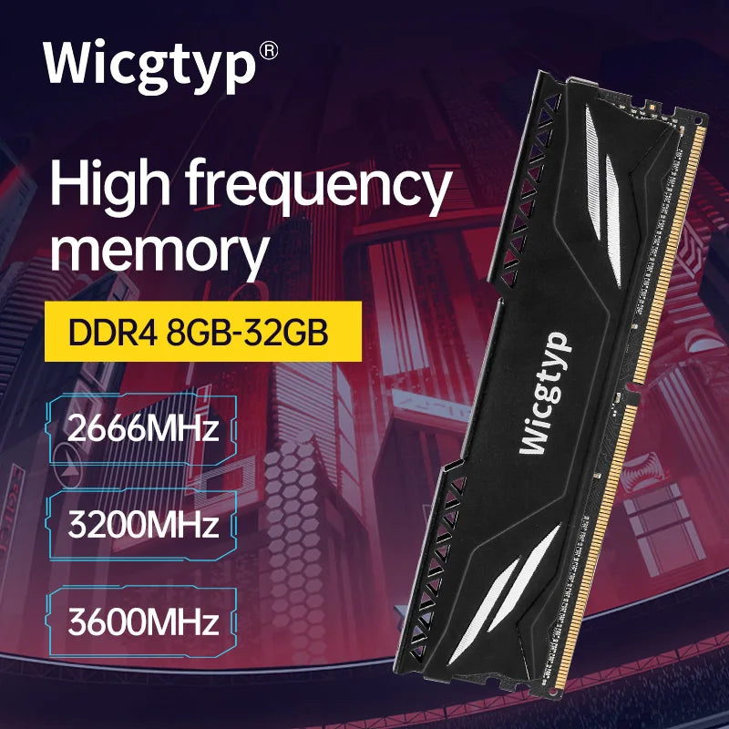 Cheapest Memory Ram DDR4 8GB 16GB 32GB 2666MHZ 3200MHz DDR 4 Gaming Memoria Ram for Desktop