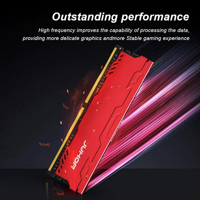JUHOR 8GB DDR4 3200MHz ECC Desktop Computer Memory PC RAM with 3-Year Warranty in Stock
