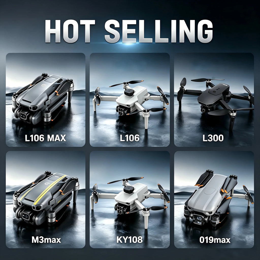 GT3 MAX Drone with Electrically Adjustable Camera and Optical Flow Hover, Screen Remote RC Quadcopter for Kids