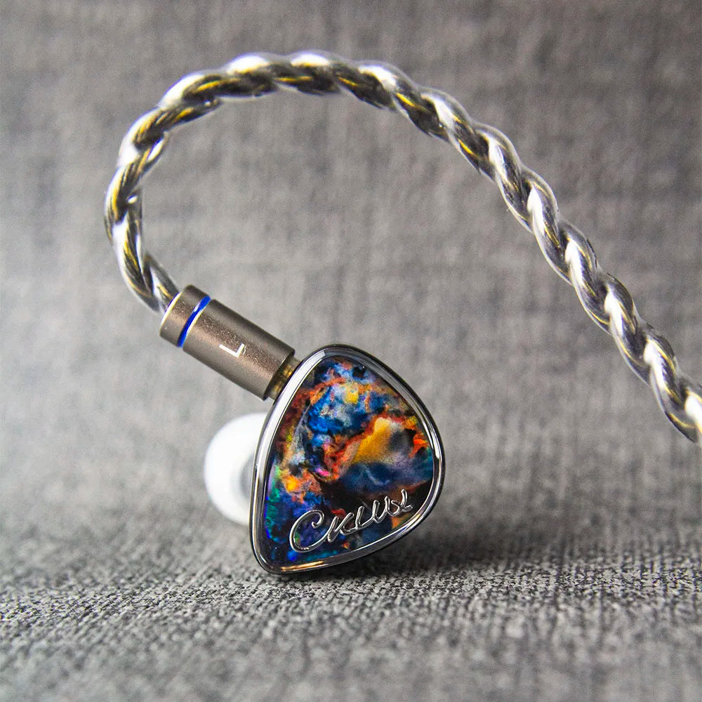 CKLVX Lava IEM 2DD+3BA+1MICRO PLANAR Hybrid Technology Headphones 12 Driver Hifi In-Ear Monitor Headphones Balance