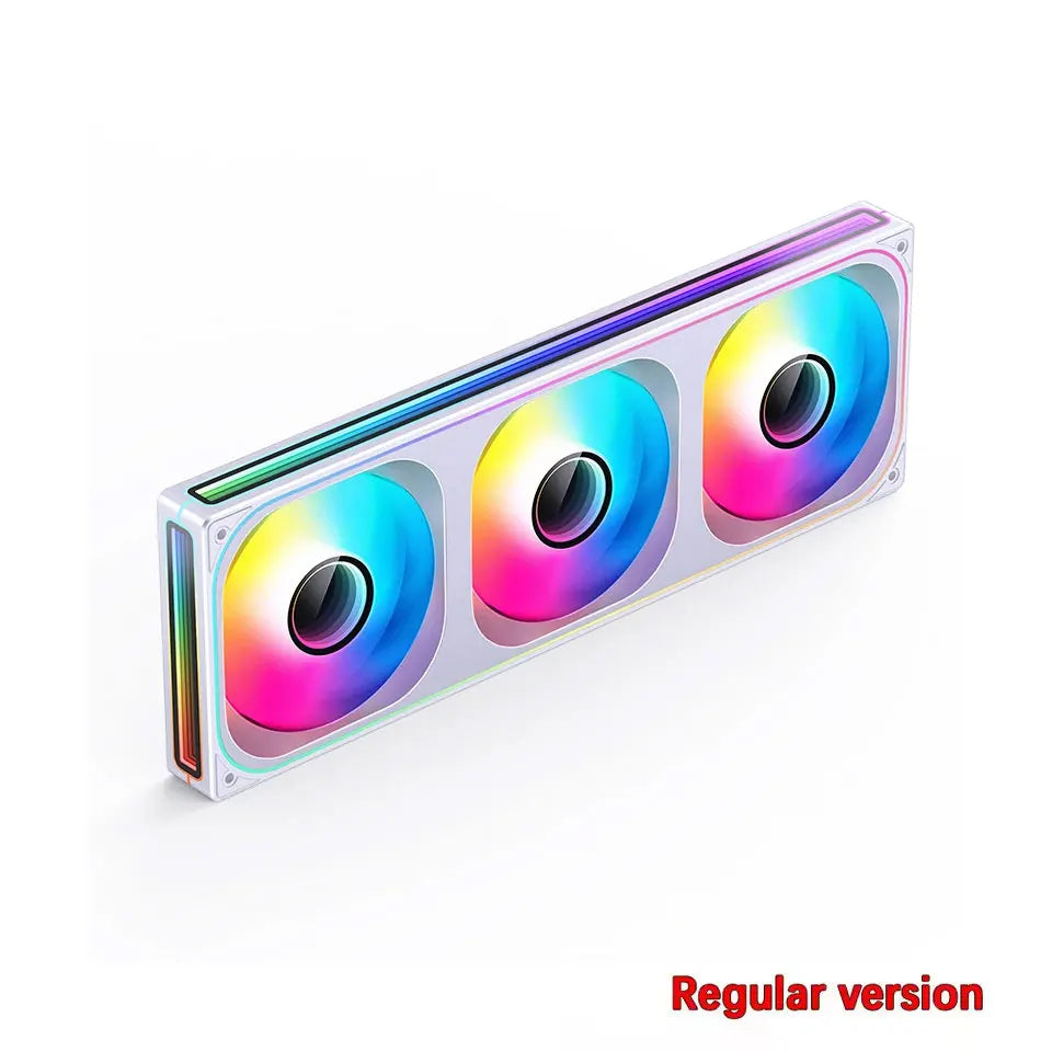 JONSBO ZB-120/240/360 ARGB 12/24/36CM chassis fan Motherboard lighting synchronization/Aluminum Nameplate/PWM Case fans
