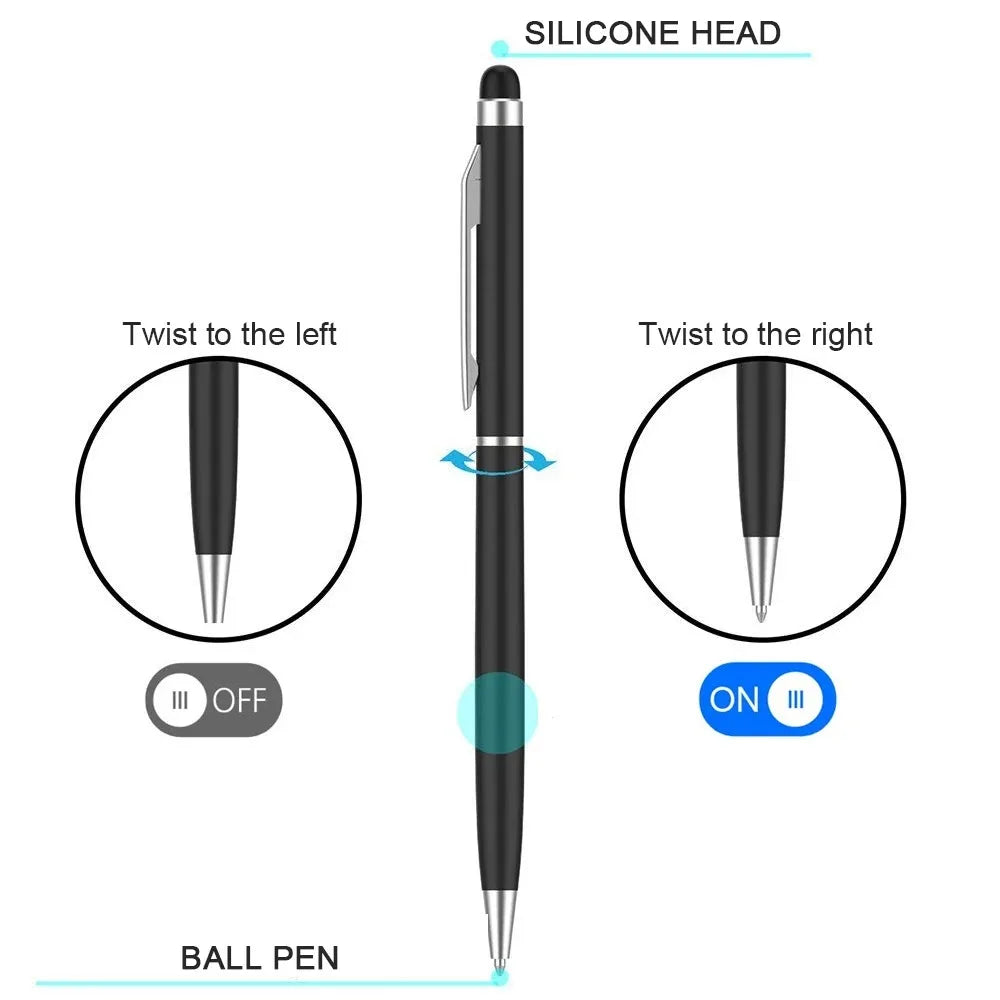 10 Pack High Sensitive Universal Touch Drawing Stylus Pen Compatible with iOS & Android Tablets And Smartphones
