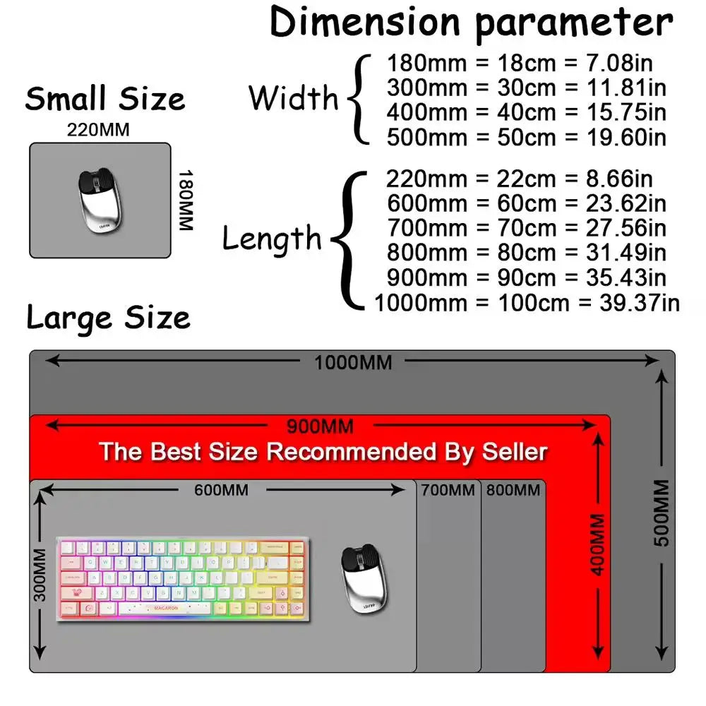 Funny Office Hamster Team Mouse Pad HYBXX Coding Hamster Selfie Desk Mat, Non-Slip Gaming Mouse Pad for Developer Office Decor