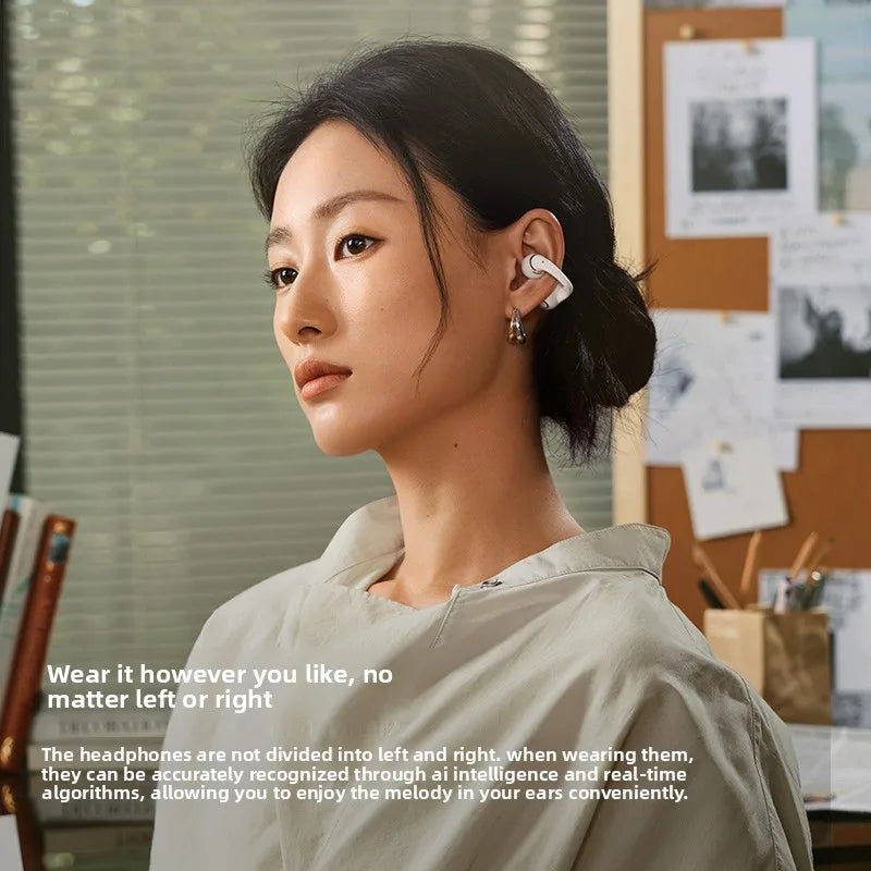 SHOKZ OpenDots 2 E320 Clip-on Headphones Dolby Audio Long Battery Life Original Fitness Running Earphones Bluetooth 6.1 Earbuds