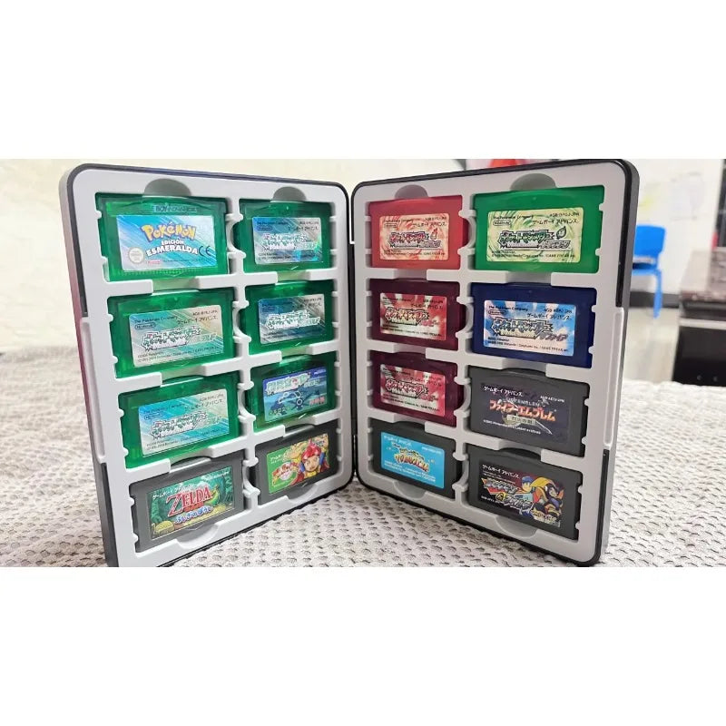 Magnetic Anti-Fall for GBA Boy Advance Portable Game Card Storage Box Dustproof Gaming Console Accessories