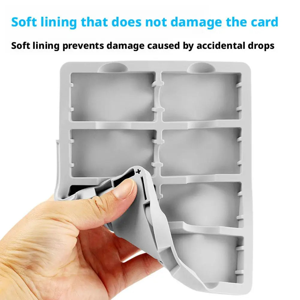 Magnetic Anti-Fall for GBA Boy Advance Portable Game Card Storage Box Dustproof Gaming Console Accessories