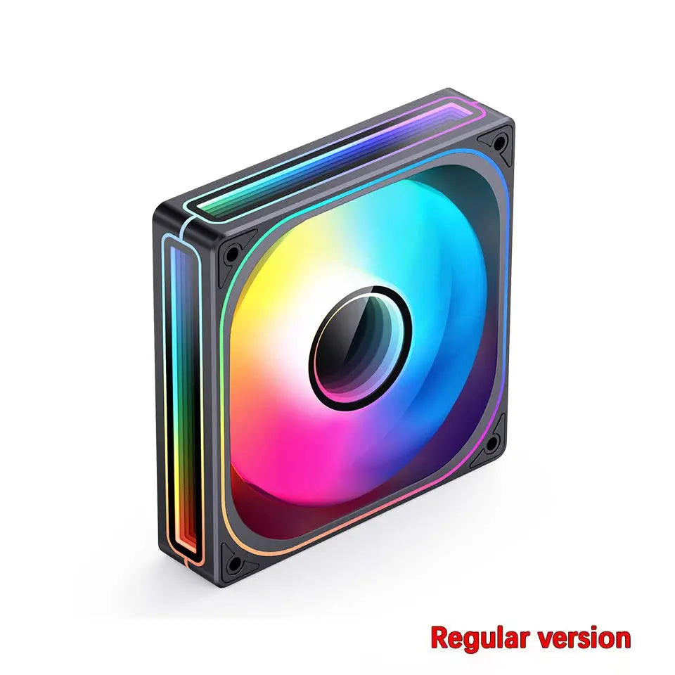 JONSBO ZB-120/240/360 ARGB 12/24/36CM chassis fan Motherboard lighting synchronization/Aluminum Nameplate/PWM Case fans