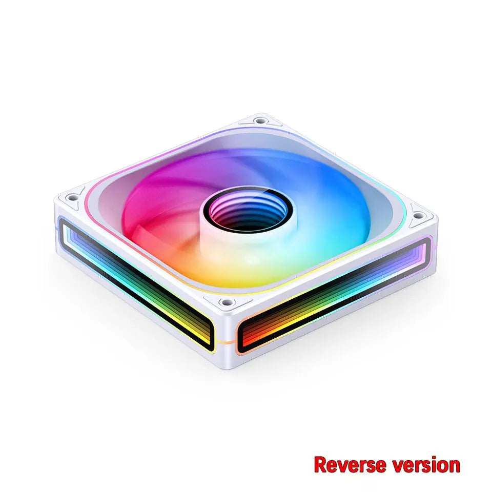 JONSBO ZB-120/240/360 ARGB 12/24/36CM chassis fan Motherboard lighting synchronization/Aluminum Nameplate/PWM Case fans